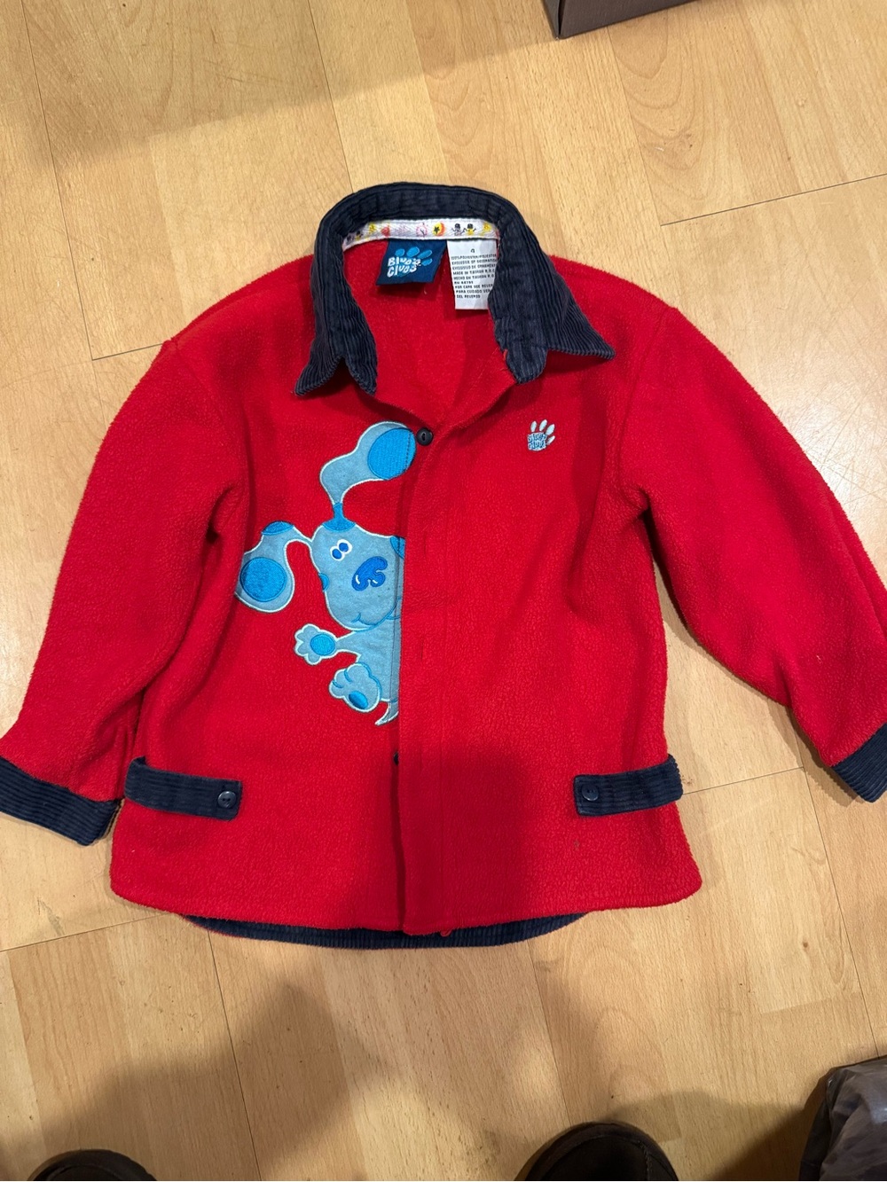 Blues Clues fleece jacket (Vintage 1999)